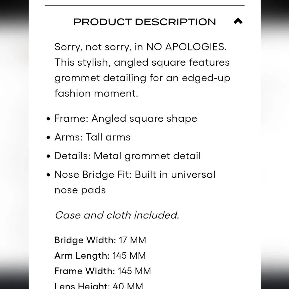 Quay Australia No Apologies‎ Sunglasses- Doe/Brown